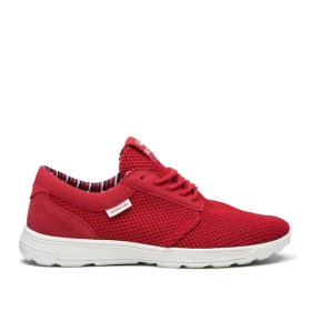 Mens Supra Trainers HAMMER RUN Cherry/Bone | AU-28716